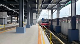 Stasiun Rangkasbitung Ultimate nyaris rampung. Sebagian fasilitas mulai bisa digunakan pada November 2025. (Istimewa)