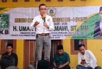 Anggota DPRD Banten dari Fraksi PKB gelar Reses Masa persidangan ke-I tahun sidang 2025-2026. Di kecamatan Carenang, serang Banten, Sabtu (25/10) Foto: (Ist/Dailyhits).