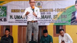Anggota DPRD Banten dari Fraksi PKB gelar Reses Masa persidangan ke-I tahun sidang 2025-2026. Di kecamatan Carenang, serang Banten, Sabtu (25/10) Foto: (Ist/Dailyhits).
