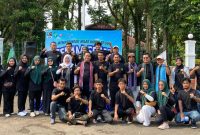 KAHMI Lebak saat foto bersama dengan Wakil Bupati Lebak, Amir Hamzah dan Ketua DPRD Lebak, dr. Juwita Wulandari. (FOTO Jalu/Dailyhits)