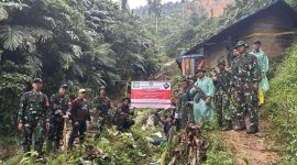 Pemerintah melalui Kementerian Kehutanan bersama TNI melakukan operasi PETI di kawasan TNGHS. (Istimewa)