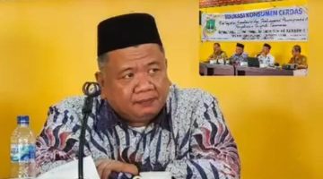 Wakil Ketua DPRD Provinsi Banten, H. Eko Susilo, memberikan keterangan kepada pers, Selasa (18/11), Foto (Ist/Dailyhits).