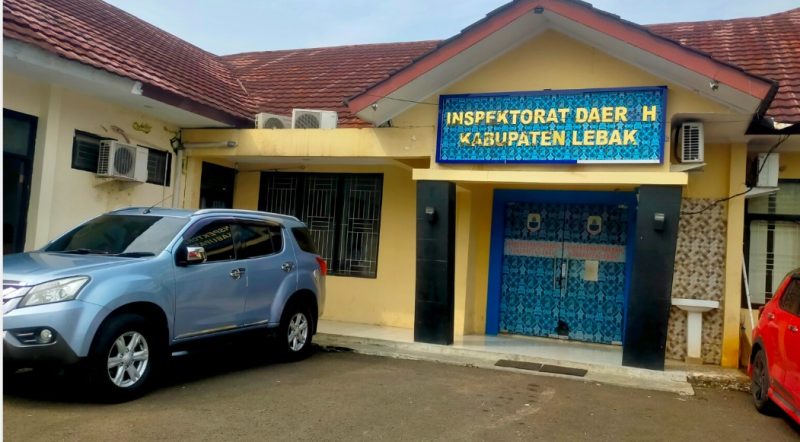 Kantor Inspektorat Lebak. (Istimewa)