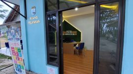 Kantor Kecamatan Gunungkencana menyiapkan ruang dan layanan pembayaran pajak kendaraan bermotor yang bekerjasama dengan Samsat Rangkasbitung. (Istimewa)