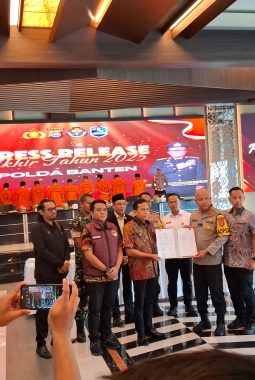 Kriminalitas Banten 2025: Kejahatan Transnasional Naik, Perkara Justru Lebih Banyak Tuntas
