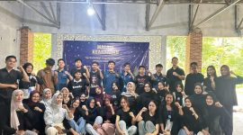 Keluarga Besar Himpunan Mahasiswa Hukum Unpam Serang pererat kebersamaan dalam acara Makrab, Sabtu Malam(29/11), Foto: (Ist/Dailyhits).