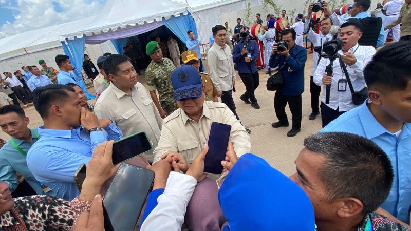 Presinden Republik Indonesia Prabowo Subianto Hadir di Banten, Sabtu (20/12), Foto : Dailyhits.