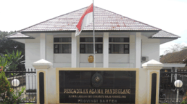 Pengadilan Agama Kabupaten Pandeglang. (Dok PA Pandeglang)