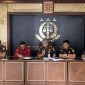 Kejaksaan Negeri Lebak saat melakukan press rilis akhir tahun 2025. (Dailyhits)
