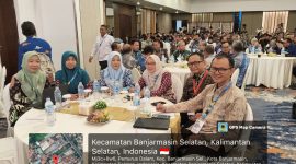 Plt Kepala Bapperida Kabupaten Lebak, Widy Ferdian saat mengikuti rakor Bappeda SE - Indonesia. (Istimewa)