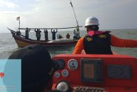 Basarnas lakukan pencarian Nelayan yang Hilang di Perairan Laut Lontar, Jumat, (16/1) foto : (Ist/Dailyhits).