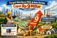Ilustrasi: Retribusi PBG Kota Serang ditargetkan Rp9 miliar pada 2026, didorong investasi kawasan industri Sawah Luhur. Foto: (Ist/Dailyhits)