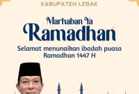 Marhaban Ya Ramadhan.
