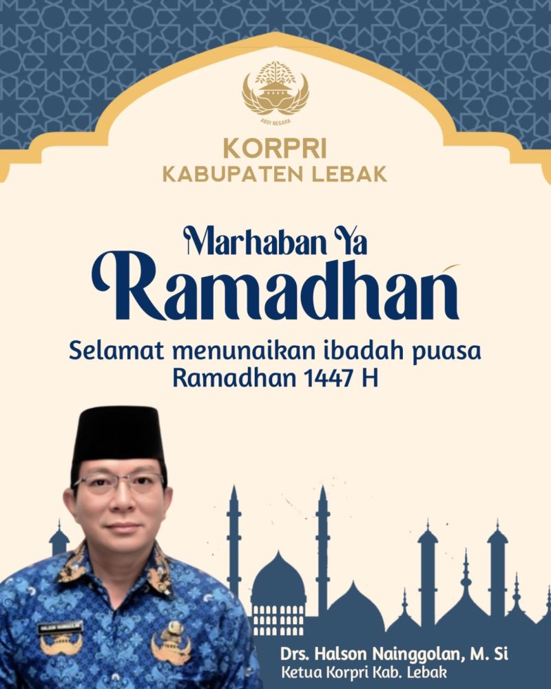 Marhaban Ya Ramadhan.