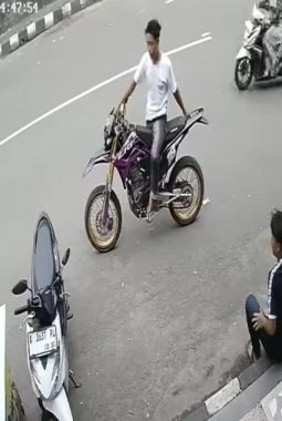 Tak Sampai Sehari, Pelaku Curanmor yang Viral di Lebak Berhasil Diciduk