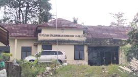 Gedung pos polisi terbengkalai di tanjung lesung (Doc: Ist/ Dailyhits).