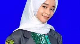 Ketua IPPNU Banten, Su'aibatul Islamiah, memberikan keterangan kepada pers, (Doc).