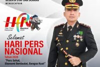 Ucapan selamat hari pers nasional dari Polres Lebak. (Istimewa)
