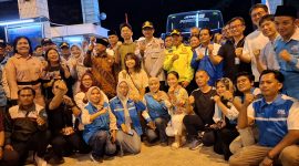 Pemberangkata 4.900 Karyawan PT Nikomas Gemilang Serang Mudik Gratis ke Berbagai Daerah di Pulau Jawa, Doc: (Dirhat/Dailyhits.id).