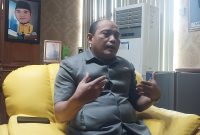 Ketua DPRD Kabupaten Serang, Bahrul Ulum, memberikan keterangan Kepada Pers, (Doc).