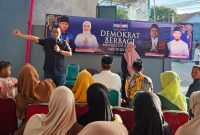 Anggota DPRD Kabupaten Serang Dari Praksi Demokrat, Azwar Anas, memberikan keterangan kepada pers, Doc : (Ist/Dailyhit.id)