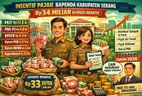 Bapenda Kabupaten Serang, Doc : (AI)