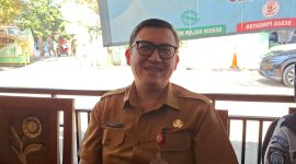 Kepala Bapenda Banten, Berly Rizky Natakusuma, saat memberikan keterangan kepada Pers, Doc (Dir/Dailyhits.id).