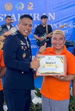 Tasyakuran Warnai Puncak Hari Bhakti Pemasyarakatan ke-62 di Lapas Sumedang