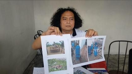 Kuasa Hukum terdakwa A dari PT BLP, Deolipa Yumara. (Istimewa)