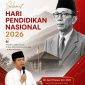 Ucapan Selamat Hari Pendidikan Nasional 2026 dari Ketua PGRI Kabupaten Lebak. (DAILYHITS)