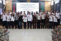 Momen Foto Bersama Kalapas usai kegiatan Sosialisasi Ampuh di PN Sumedang, Dok (4/5/2026).