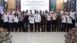 Momen Foto Bersama Kalapas usai kegiatan Sosialisasi Ampuh di PN Sumedang, Dok (4/5/2026).