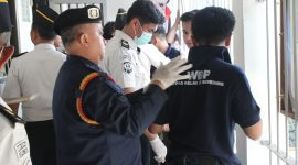 Lapas IIB Sumedang Tes Urine tahanan Sel (Dok)