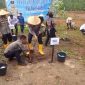 Polda Banten - Polres Lebak saat melakukan penanaman pohon di Kabupaten Lebak. (Istimewa)