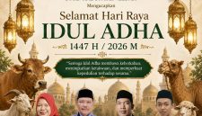Ucapan Selamat Hari Raya Idul Adha 1447 H, Pimpinan DPRD Lebak. (DAILYHITS)