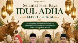 Ucapan Selamat Hari Raya Idul Adha 1447 H, Pimpinan DPRD Lebak. (DAILYHITS)