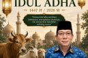Ucapan Selamat Hari Raya Idul Adha 1447 H, KORPRI Lebak. (DAILYHITS)