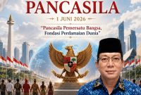 Ucapan Selamat Hari Lahir Pancasila 1 Juni 2026, KORPRI Kabupaten Lebak. (DAILYHITS)