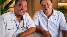 Kasi kepelabuhan Dinas Bersama Staf Perhubungan Kabupaten Serang, (Dok)

