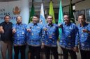 Pengurus KORPRI Kabupaten Lebak saat foto bersama dengan Dewan Pengurus Korpri Nasional. (Istimewa)