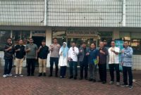 Satgas Saber Pungli ketenagakerjaan Kabupaten Serang berasama pihak perusahan PT Nikosan gemilang (Dok).
