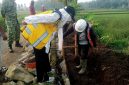 BBWSC3 saat monitoring pembangunan proyek P3-TGAI di Kecamatan Cikulur, Kabupaten Lebak. (Istimewa)