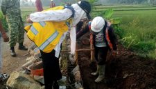 BBWSC3 saat monitoring pembangunan proyek P3-TGAI di Kecamatan Cikulur, Kabupaten Lebak. (Istimewa)