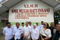 Satgas MBG Kadin Indonesia saat meninjau SPPG MBG Milik Jayabaya dan penerima manfaat. (Istimewa)