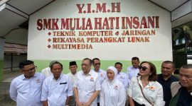 Satgas MBG Kadin Indonesia saat meninjau SPPG MBG Milik Jayabaya dan penerima manfaat. (Istimewa)