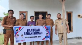 KORPRI Kabupaten Lebak merenovasi rumah tidak layak huni di Desa Cileles, Kecamatan Cileles, Kabupaten Lebak pada tahun 2026. (Istimewa)