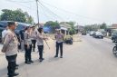 Kapolres Lebak, AKBP Arninsi saat meninjau lokasi jalan rawan kecelakaan. (Istimewa)