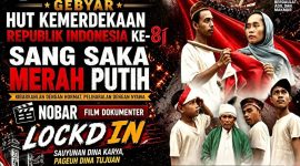 Poster Film Sang Saka Merah Mutih garapan Pemuda Tapos Caang. (Istimewa)