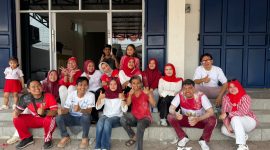Ketua dan anggota PERADI Rangkasbitung saat foto bersama usai lomba. (Istimewa)