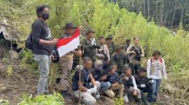 BNN Provinsi Aceh Bersama Polres Negara Raya Musnahkan Ladang Ganja, (Ist/Dailyhits.id)